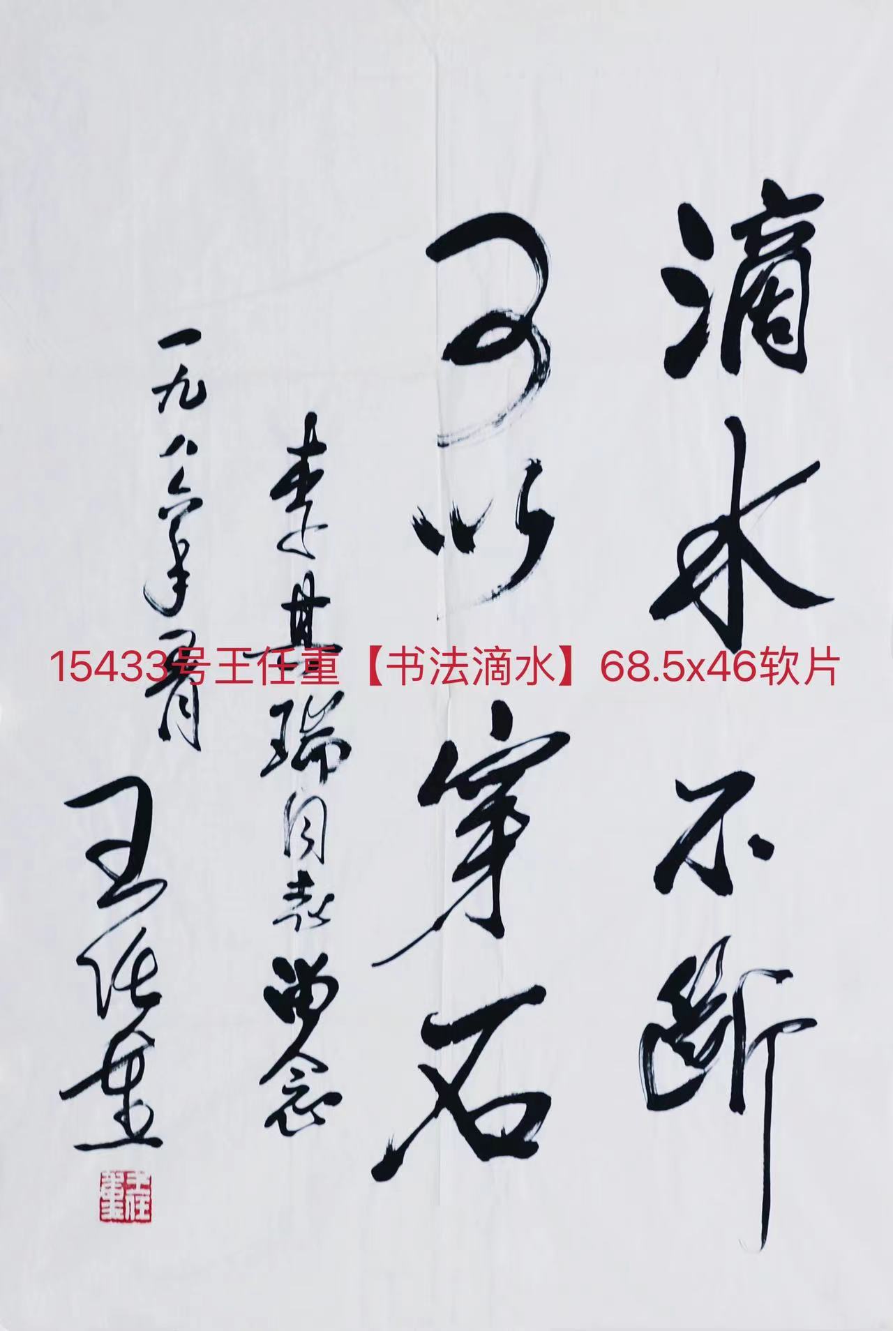 15433号王任重【书法滴水】68.5x46软片.jpg